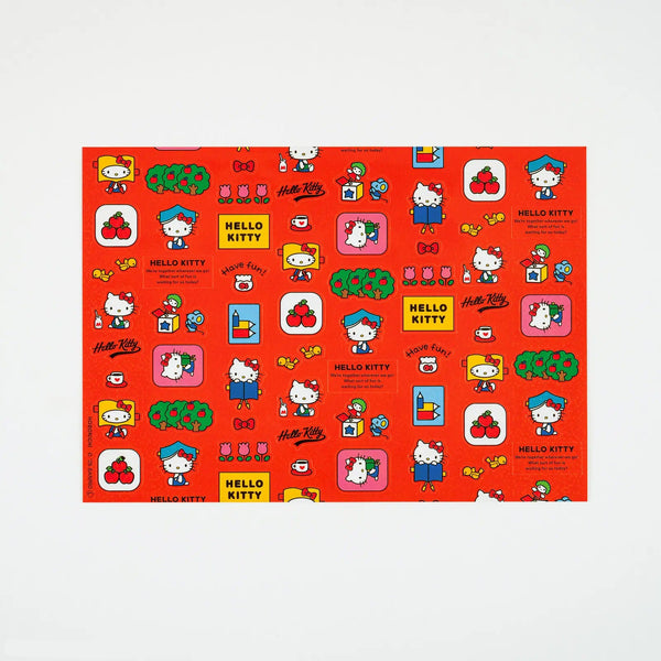 HELLO KITTY Sticker Set – Techo to Nakayoshi Hobonichi Collaboration Holographic Stickers