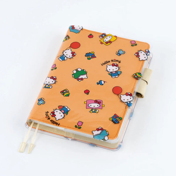 HELLO KITTY Cover on Cover "Fun Time" for Hobonichi Techo Cousin A5 Size