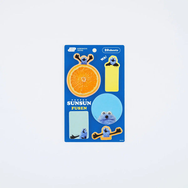 Puppet SunSun × Hobonichi Sticky Notes – 5 Designs