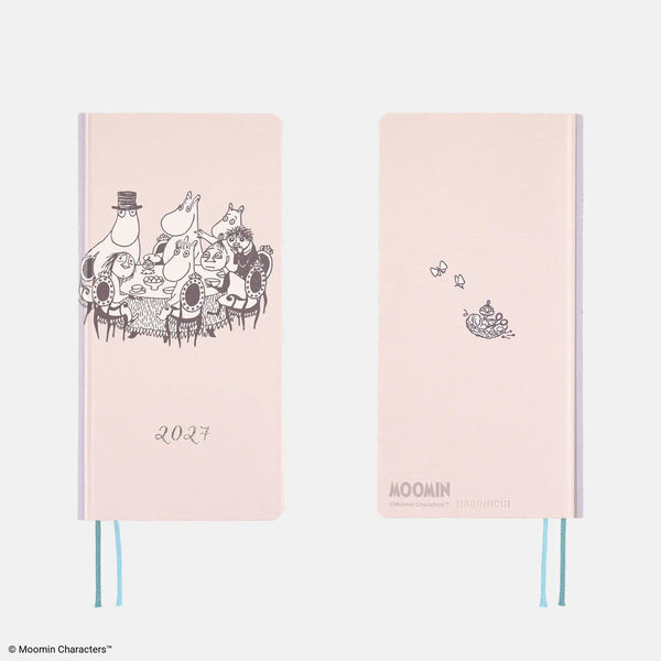 Moomin Hobonichi "Gather Around the Table" 2027 Weeks Planner – Japanese English Edition