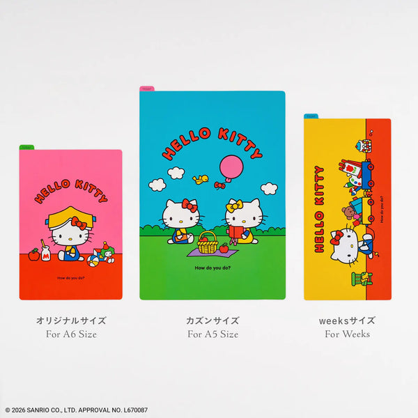HELLO KITTY Hobonichi Techo Pencil Board – Original Cousin Weeks Sizes