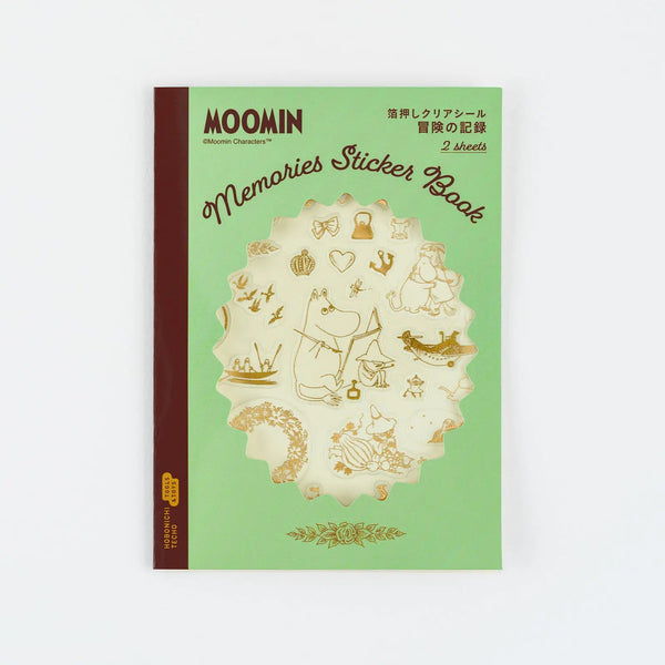 Moomin × Hobonichi Foil Clear Stickers – Adventure Record