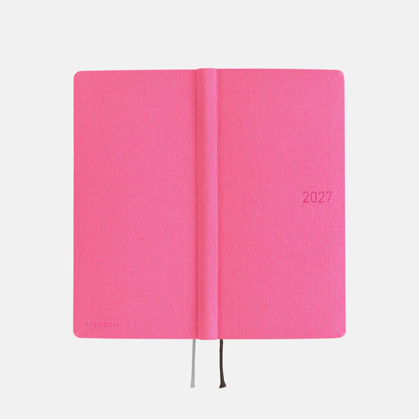 Hobonichi Techo 2027 Weeks MEGA Pink Sapphire Planner