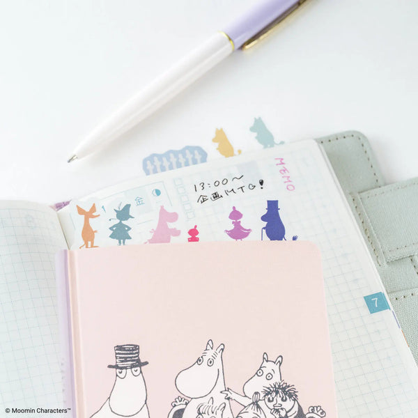 Moomin Valley Characters Index Sticky Notes – 9 Designs Page Markers for Hobonichi Planners Journals  Notebooks