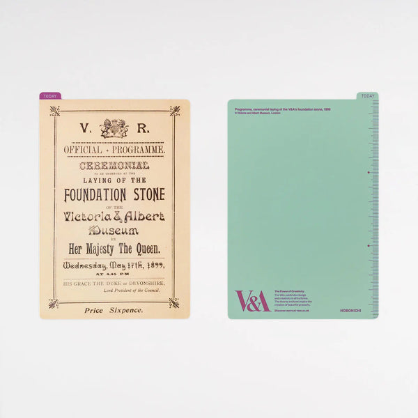 V&A Series Hobonichi Techo Pencil Board – A6 A5 Weeks