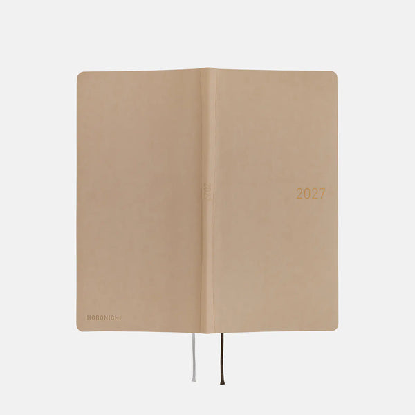 Hobonichi Techo 2027 Weeks Cafe au Lait Planner