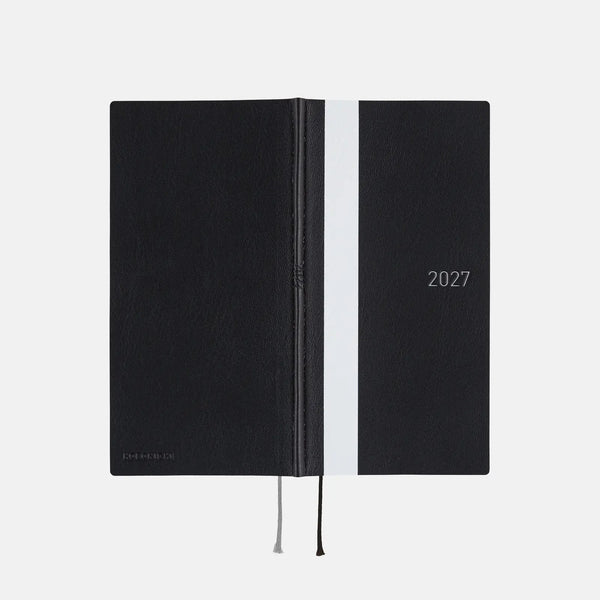 Hobonichi Techo Weeks 2027 White Line Black Planner