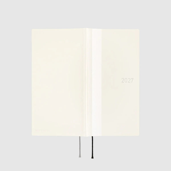Hobonichi Techo 2027 Weeks White Line Ivory