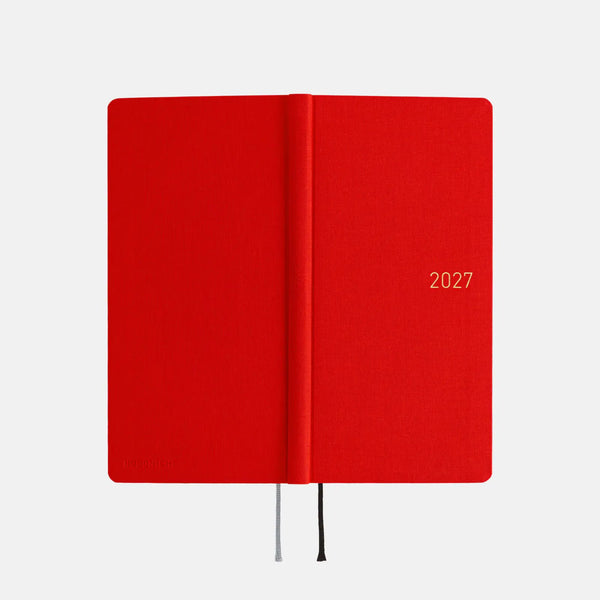 Hobonichi Techo 2027 Weeks Poppy Red Planner