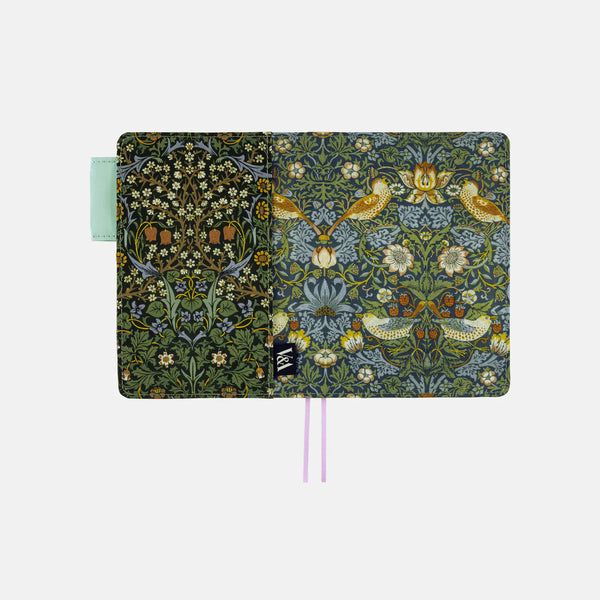 Hobonichi Techo 2027 V&A Series Strawberry Thief A6 Original Planner Cover William Morris