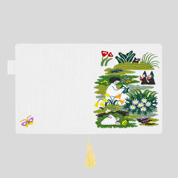 Hobonichi 5-Year Techo 2027-2031 Gift Set haconiwa Embroidered Cover A5
