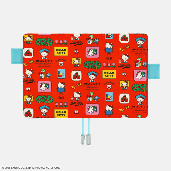 Hobonichi Techo 2027 HELLO KITTY "Techo to Nakayoshi" Planner Cover – A6 Original A5 Cousin Size