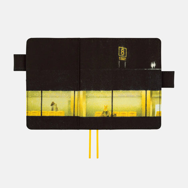 Hobonichi Techo 2027 Akiko Miyakoshi An Airport at Night A6 Planner Cover