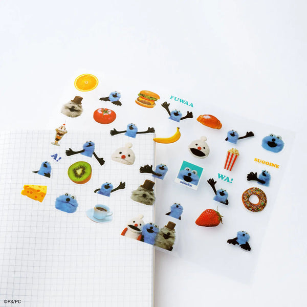Puppet SunSun × Hobonichi 31 Days Stickers – Clear PET Planner Stickers for Hobonichi Techo