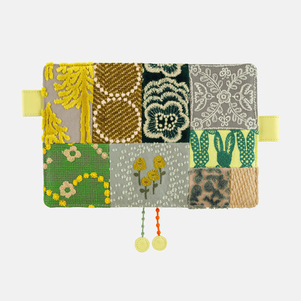 Hobonichi Techo 2027 Minä Perhonen Piece Original Mix A6 Planner Cover, Patchwork