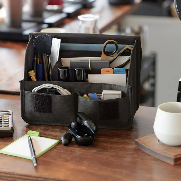 HOBONICHI stappo Stand-Up Storage Pouch – Black