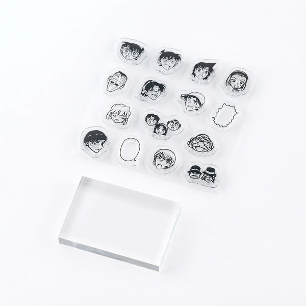 HOBONICHI Detective Conan Clear Stamp Set