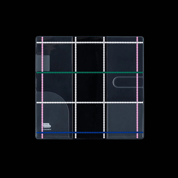 Yoshishige Watanabe Dot Check Clear Cover for Hobonichi Techo