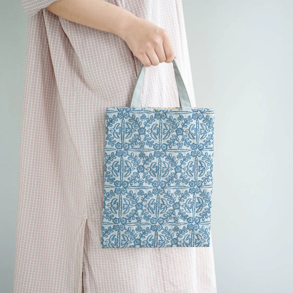 minä perhonen × Hobonichi Techo felice Blue Tote Bag