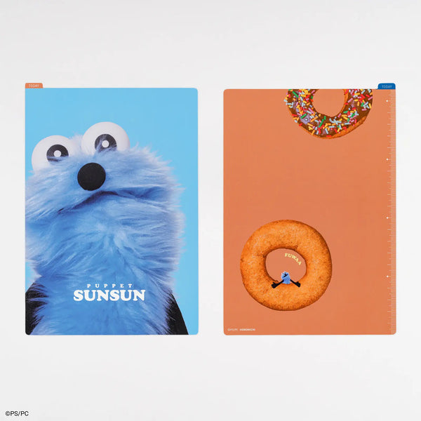 Puppet Sunsun Hobonichi Techo Pencil Board – A6 A5 Weeks Orange Brown Yellow