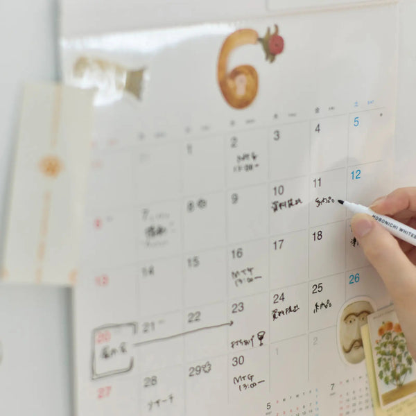 Hobonichi Whiteboard Calendar 2027 Medium