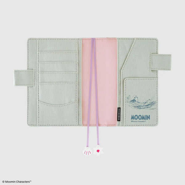 MOOMIN My Garden Embroidered Notebook Cover – Hobonichi Original A6 / Cousin A5