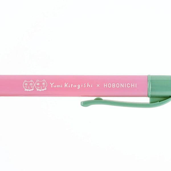 Yumi Kitagishi × Hobonichi Ballpoint Pen – White Cat in Rabbit Costume 0.5mm