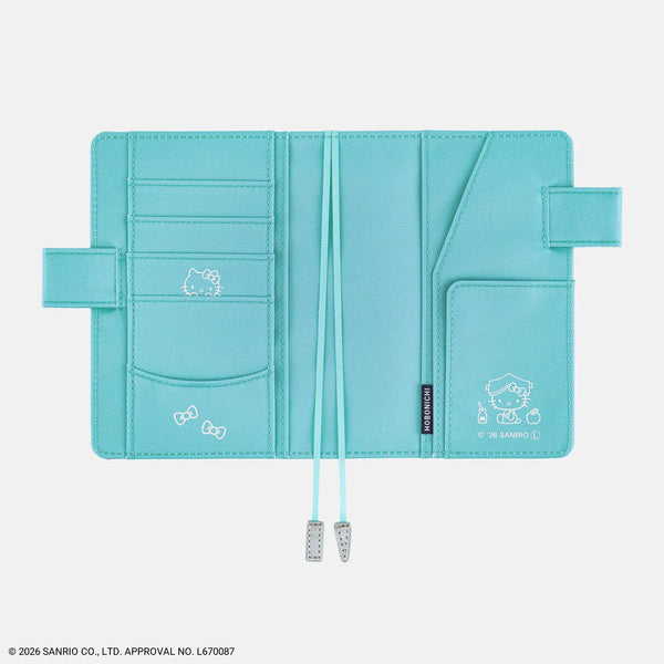 Hobonichi Techo 2027 HELLO KITTY "Techo to Nakayoshi" Planner Cover – A6 Original A5 Cousin Size
