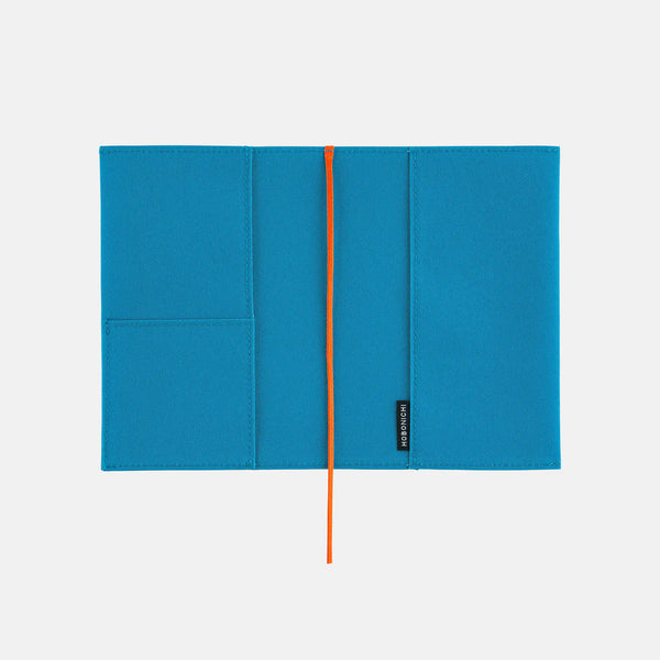 Hobonichi Techo 2027 Folio Ocean Blue A5 Cousin Planner Cover