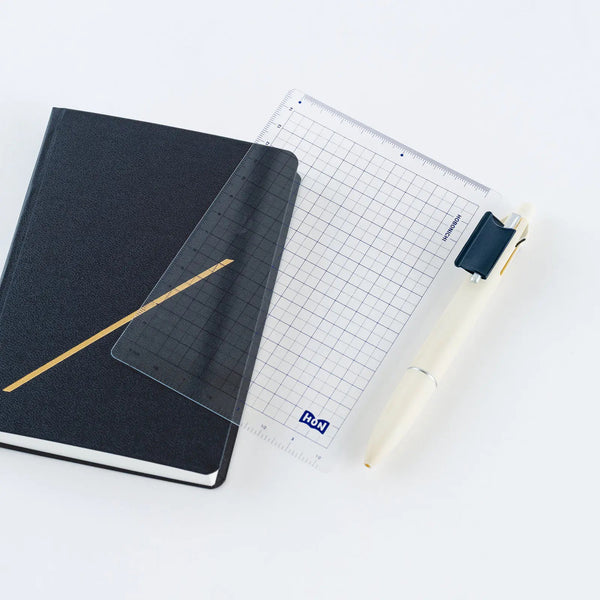 Hobonichi HON Clear Pencil Board with Pen Hook – A6 A5 Size