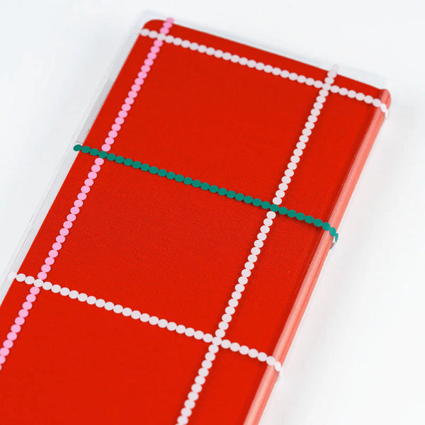 Yoshishige Watanabe Dot Check Clear Cover for Hobonichi Techo