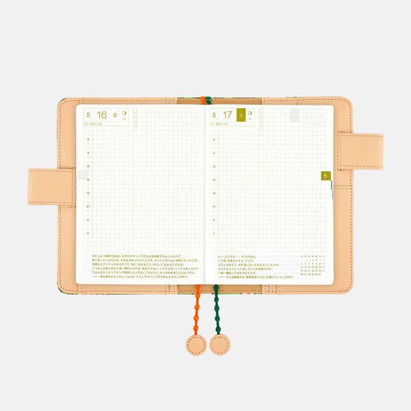 HOBONICHI Techo minä perhonen hütte Cover – Original A6 Size