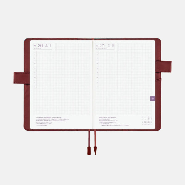 Hobonichi Techo Colors Misty Cedar A5 Cover 2027
