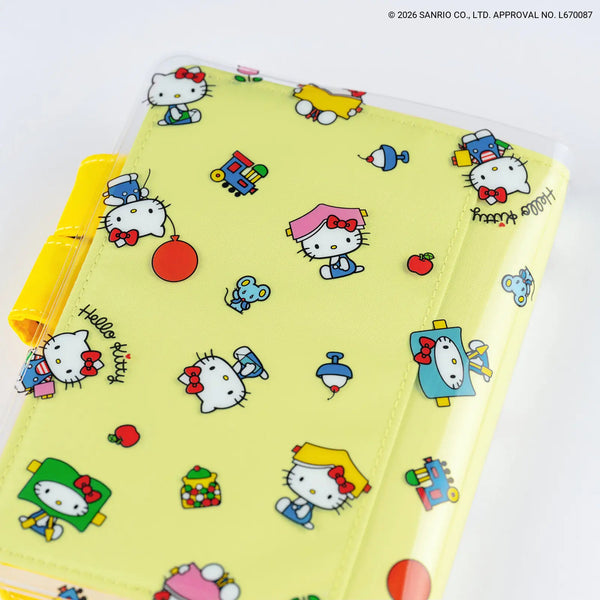 HELLO KITTY Hobonichi Techo Cover on Cover – Fun Time – Original Size