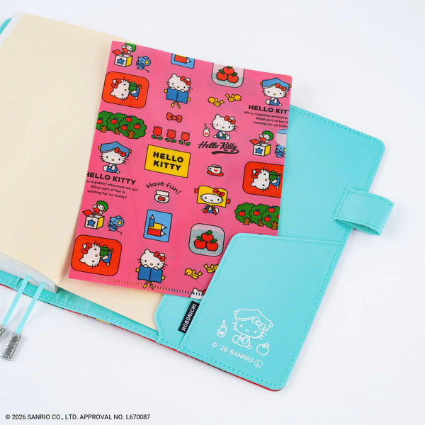 HELLO KITTY Hobonichi Clear File Set – Cousin Size 2-Piece Set