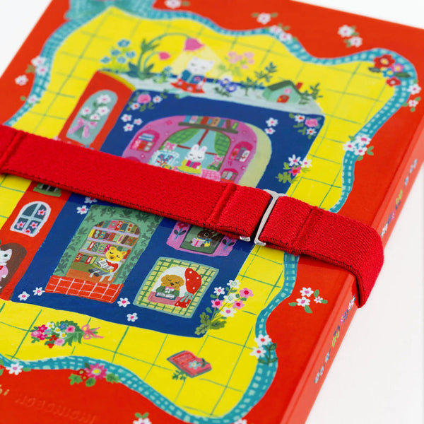 Yumi Kitagishi Shiro Neko Charm Book Band for Hobonichi HON A6 A5
