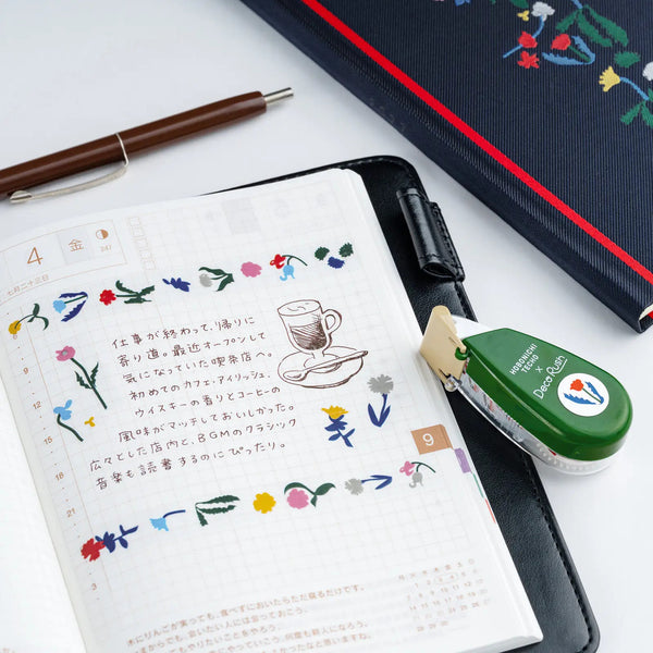 Plus x Hobonichi Deco Rush Decorative Tape – 10mm Planner Decoration Tape
