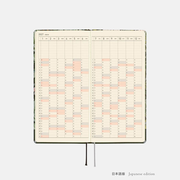 Hobonichi Techo 2027 Weeks Leicester Planner