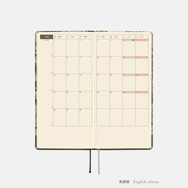 Hobonichi Techo 2027 Weeks Leicester Planner