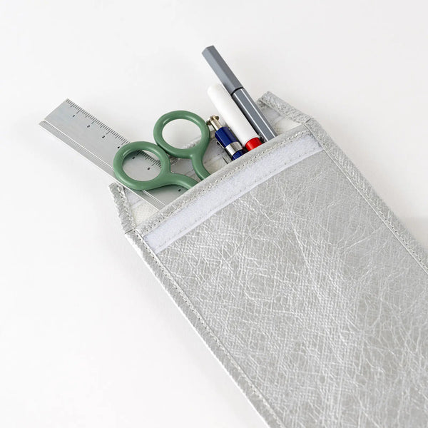 HOBONICHI Reusable Envelope Set – Kraft & Silver (2 Pieces)