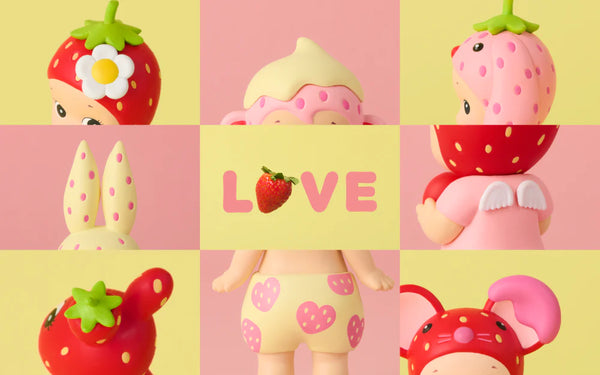 Sonny Angel Mini Figure Strawberry Love Series Assort Box Valentine Limited Collection