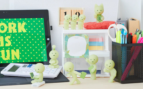 Sonny Angel Smiski Work Series Assort Blind Box Set  (12 Pieces)