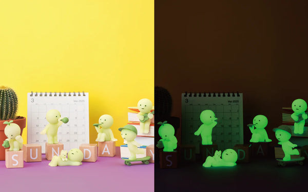 Smiski Sunday Series Blind Box Set (12 Pieces)