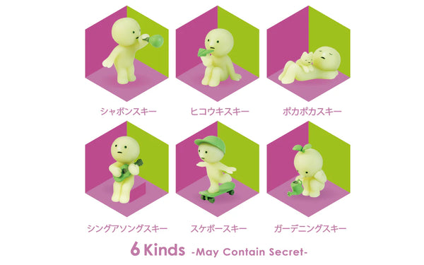 Smiski Sunday Series Blind Box Set (12 Pieces)