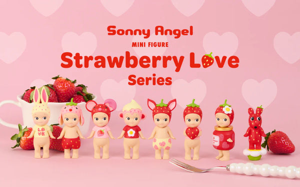 Sonny Angel Mini Figure Strawberry Love Series Assort Box Valentine Limited Collection