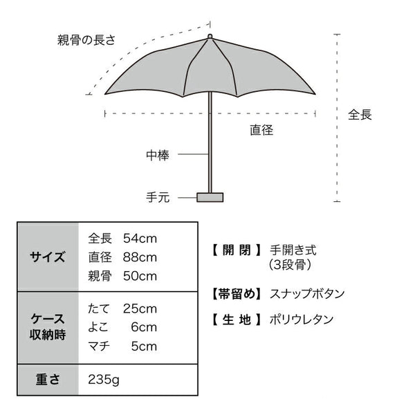 Wpc × Masayuki Oki Cat Paw Plastic Umbrella