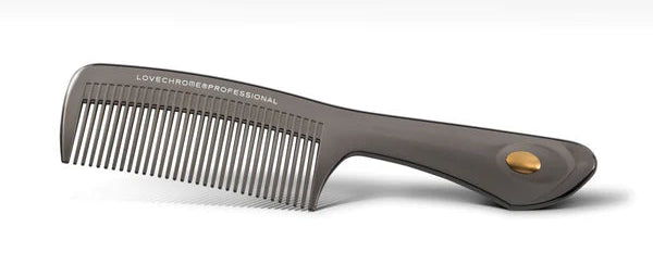 LOVECHROME B3 Tetsuki Deep Black Professional Hair Comb