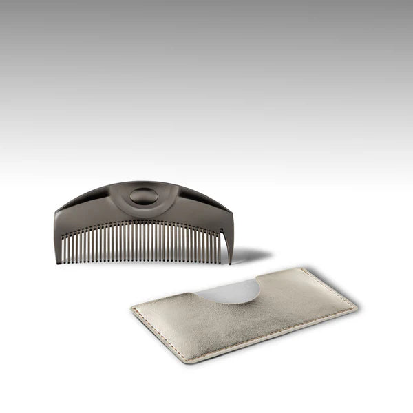 LOVECHROME INBATH Tsuki Premium Black Folding Hair Comb