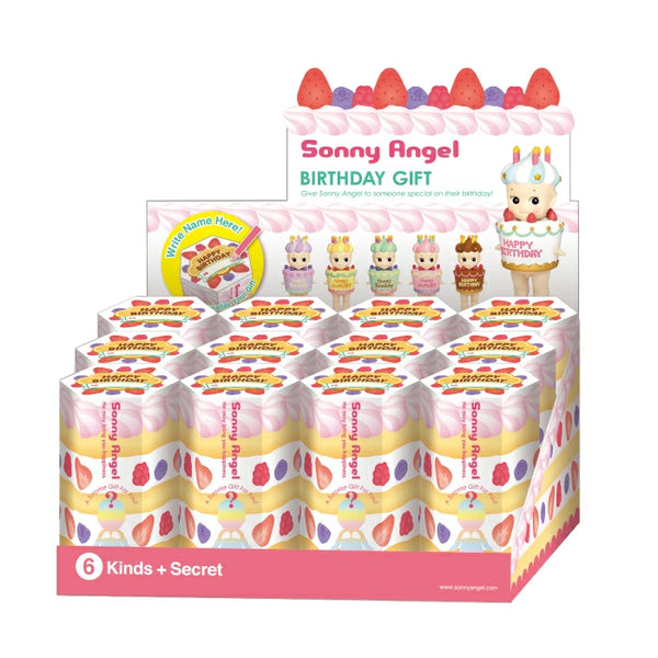 Sonny Angel Birthday Gift Assorted Blind Box – 12-Piece