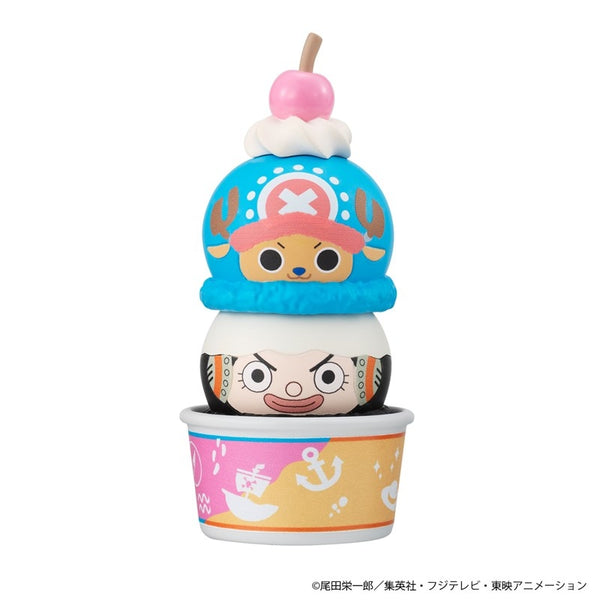 ONE PIECE Tsumichen Ice Cream Mascot Figure Set with Waffle Cone Cup --【Pre-order】